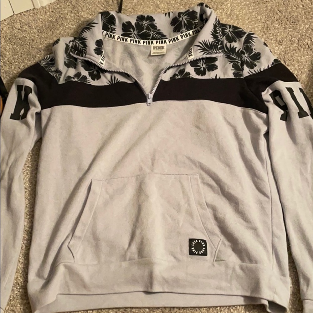 Pink quarter zip jacket